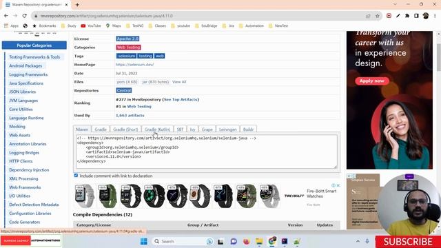 How to create Selenium+TestNG project with Gradle in IntelliJ IDEA || Ganesh Jadhav AutomationStudi