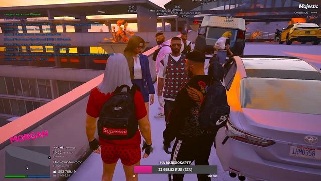 Пятничный стрим! 200 Миллионов на Автосалоне с ALMAZOV (часть 7) Majestic rp 5 сервер Gta rp смотреть онлайн