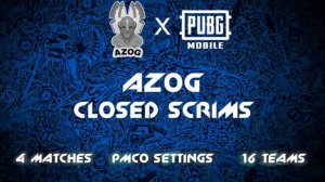 🔥Закрытые практические игры от клана AZOG✨AZOG CLOSED SCRIMS✨Задержка на стриме 4 минуты🔥