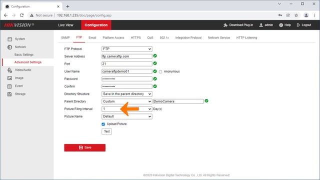 How to Configure Hikvision Network IP Camera to Record to FTP Server/Cloud Storage (Setup Guide) смотреть онлайн