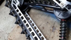 Frozen moto -rebild. Изменение конструкции комплекта для сноу байка.