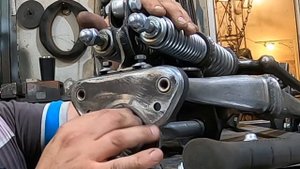 Вилка Harley-Davidson на мотоцикл Урал. Проект бобер "Черная мамба". #оппозит #мотоцикл урал #касто