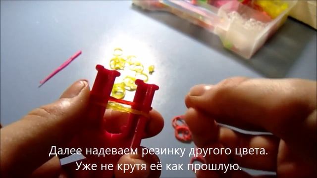 БЛОГорезинках//Учимся плести самое простое-Цепь. смотреть онлайн