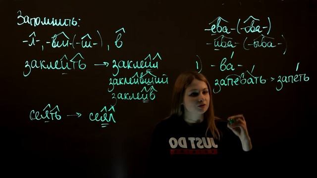 Суффиксы глаголов, причастий, деепричастий - ЕГЭ Русский язык - Задание №10