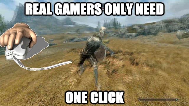 Skyrim Average Modded Fan vs Average Vanilla Enjoyer