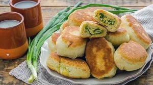 Пирожки из Творога с Луком и Зеленью - ПП пирожки