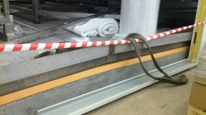 Фундамент спирального фризера для сосисок Sibilla