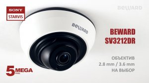 Обзор 5Мп IP-камеры BEWARD SV3210DR, Sony Starvis, объектив на выбор