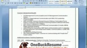 Steps for Getting Your Resume Improved