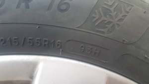 Michelin Alpin 6 (made in Italy) 215/55R16 93H (SL)