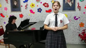 "Цветы говорят", музыка Э. Грига, слова Кр. Винтера, перевод С. Гинзберг