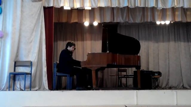 Штраус. На прекрасном голубом Дунае. Переложение для 4-х рук