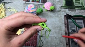 ЧЕРАПАШКА КРЮЧКОМ. САМАЯ ЛЕГКАЯ ЧЕРЕПАШКА ДЛЯ ВЯЗАНОГО АКВАРИУМА