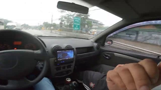 RENAULT LOGAN 1.0 16v 2008 vs HONDA NEW CIVIC * Logan 1.0 é bom ? * смотреть онлайн