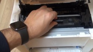 Remove and replacing cartridge HP M102a M102w M104a M104w