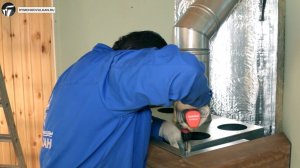 Монтаж камина Supra с дымоходом ВУЛКАН видеоинструкция