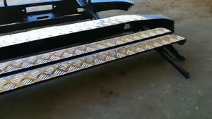 Комплект силовых бамперов и порогов на Ниву