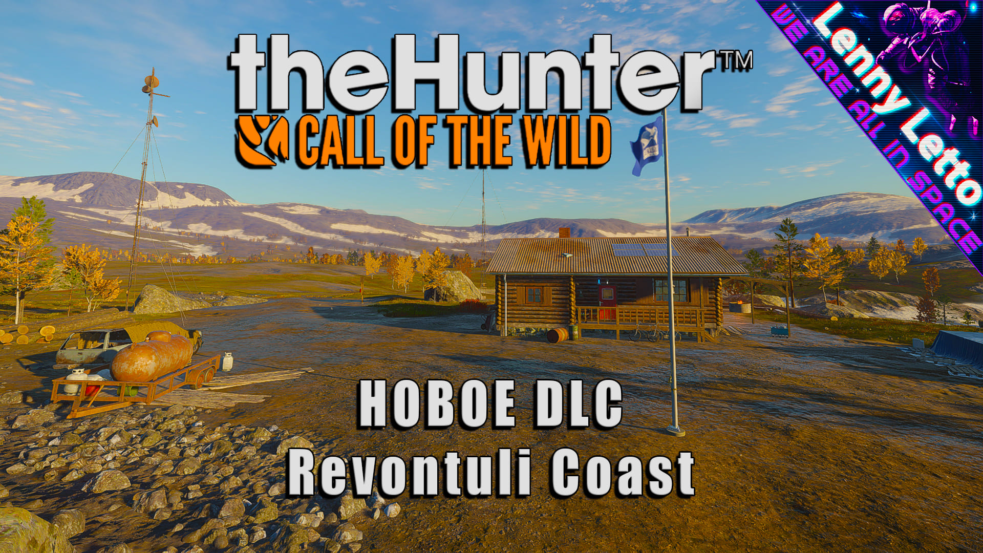 Вечерняя охота theHunter Call of the Wild в новом дополнении Revontuli Coast. Разговорный с вебкой.