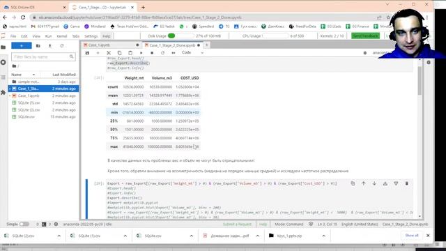 Аналитик данных. Секреты SQL, Python, Excel и Power Bi. смотреть онлайн