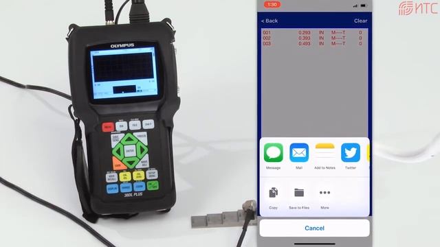 Описание адаптера беспроводной передачи данных 38-Link для толщиномера 38 DL Plus на русском смотреть онлайн
