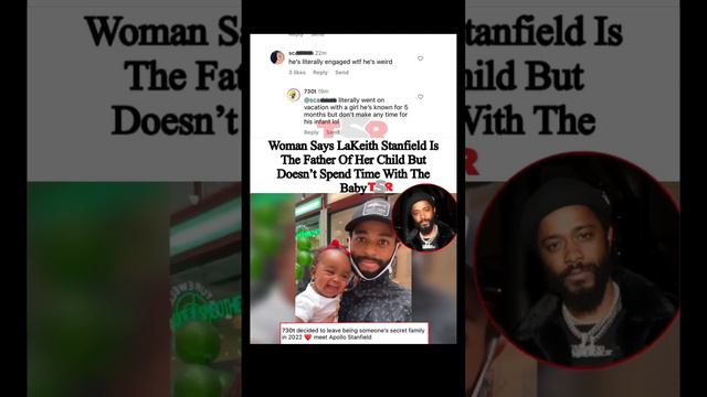 Woman Exposed her Secret Baby With Lakeith Stanfield