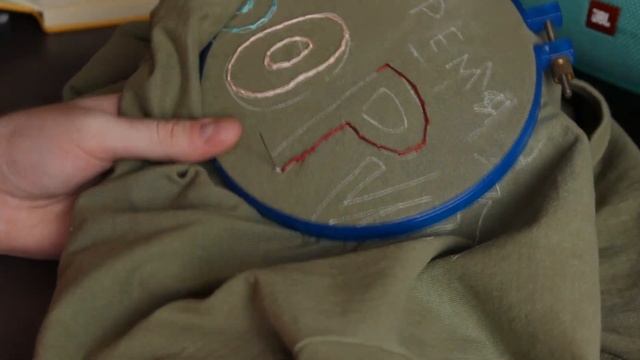 ВЫШИВАЮ НА ОДЕЖДЕ / ВЫШИВКА НА ФУТБОЛКЕ БЫСТРО И ПРОСТО