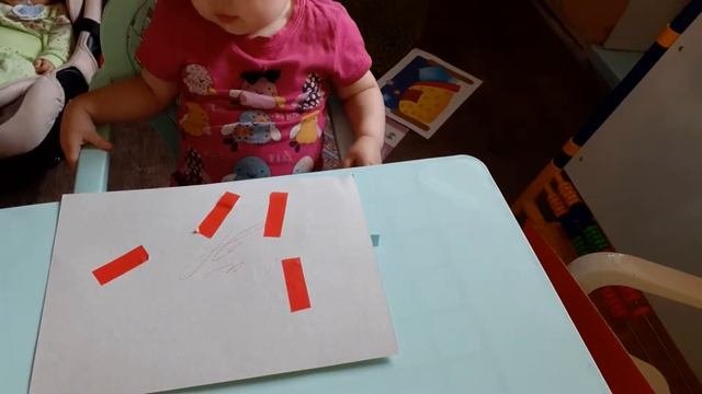 аппликации и подделки с ребенком 1 год -1,5 года