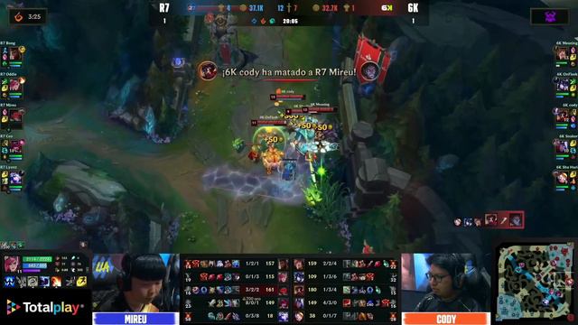 Rainbow7 vs Six Karma Game 3 highlights - LEAGUE OF LEGENDS - LLA 2023 Opening Season смотреть онлайн