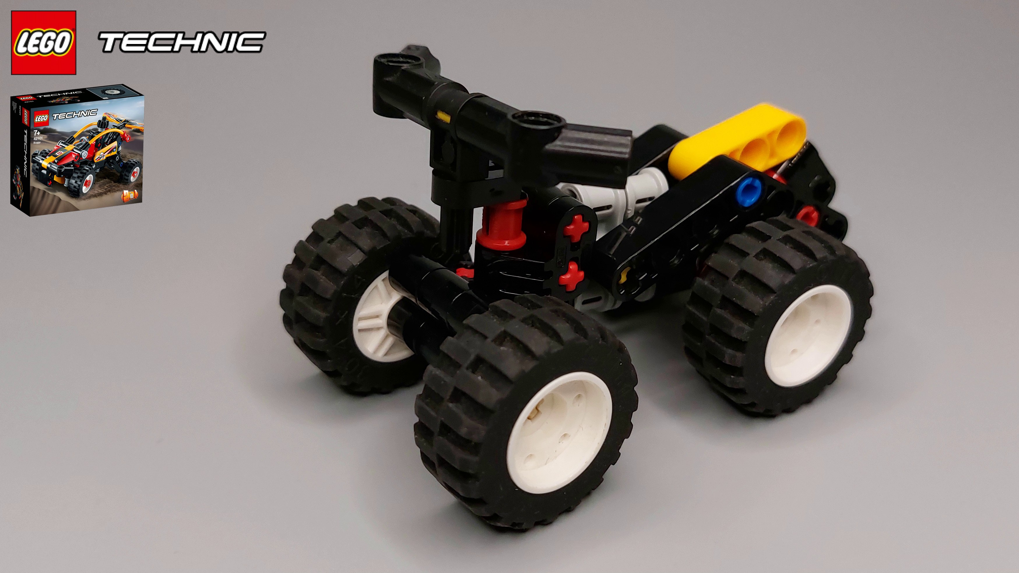 Лего Самоделки - Квадроцикл из Lego Technic (42101) #7