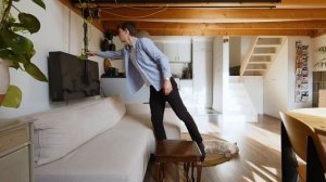 NEVER TOO SMALL: DIY Plant-filled Waterfront Loft, Amsterdam - 45sqm/484sqft