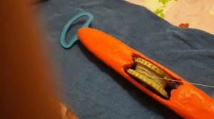 Торпеда для протяжки сетей под лед.ч2.Russian fishing.