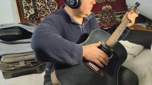 Walden D560b + X2 Double X0. Акустична гітара + звукознімач. Акустическая гитара + звукосниматель.