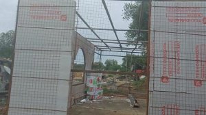Строительство дома без кирпича Стены из пенопласта