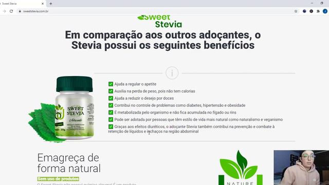 O que é o Sweet Stevia? Será que funciona? Adoçante que Emagrece? смотреть онлайн