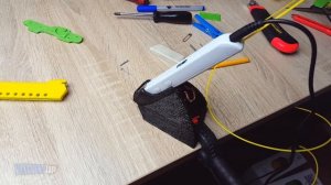 Как сделать пистолет стреляющий резинками | Игрушки 3D ручкой