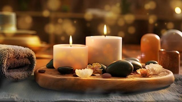 Música Relajante De Piano Con Sonido Del Agua, Espacio Tranquilo Para La Meditación, Spa, Relajació смотреть онлайн