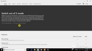 Как выйти из режима S Mode в Windows 10 (2019)