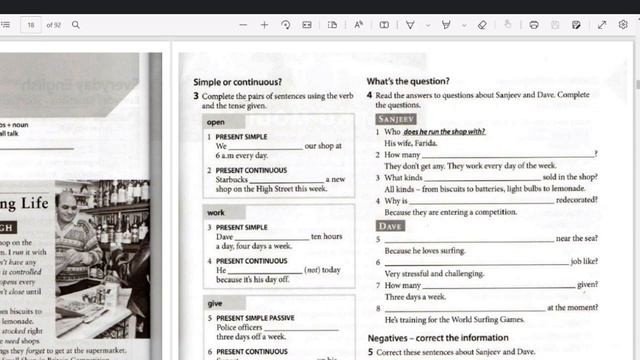 HW Intermediate 5th Workbook Unit 3 Exercise 4,5 and 6 смотреть онлайн