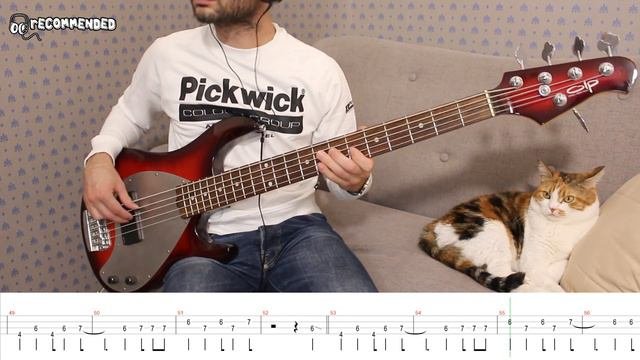 Mammamia - Maneskin -  Bass Cover + TAB