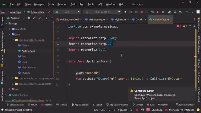 Creating a Dynamic Music Player App with Kotlin || ANDROID DEVELOPMENT using KOTLIN || GeeksforGeek