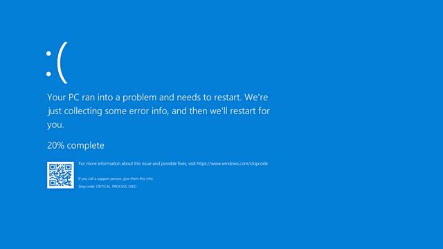 Blue Screen of Death BSOD sound effect смотреть онлайн