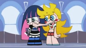 Прикольный момент из аниме  Труська, Чулка и присвятой Подвяз