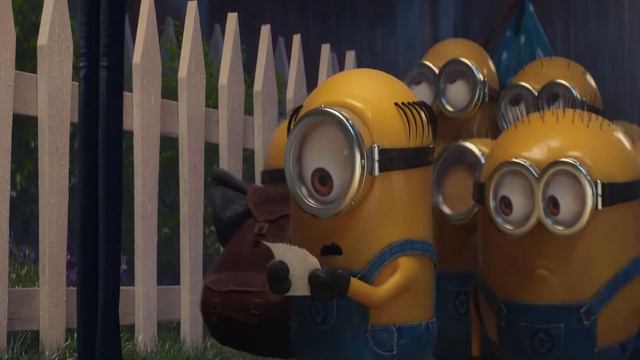 Миньоны и незнакомец на улице - Гадкий Я 3 (2017) #мультфильм смотреть онлайн