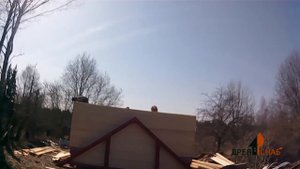 Сборка дома за один день С-Пб. Древ-Снаб.