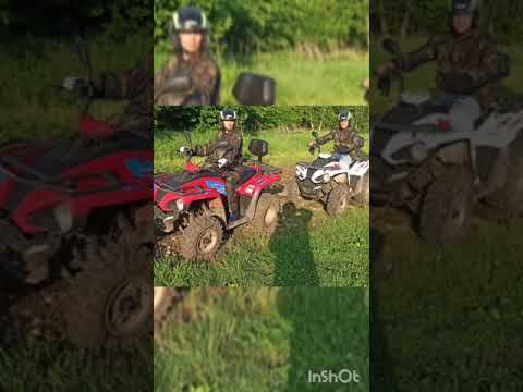 Прогулка на квадроциклах. индивидуальная. с сопровождением инструктора в Уфе.