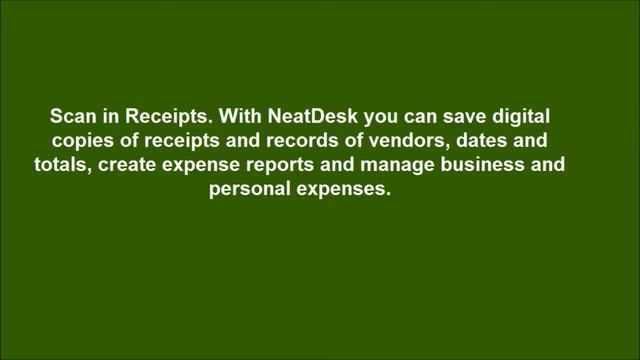 NeatDesk Desktop Scanner and Digital Filing System - Scan In Documents 24 Pages Per Minute