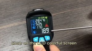 mestek IR02C Non-contact industrial temperature measuring gun