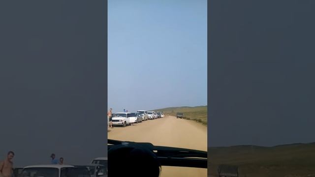 Очередь на паром остров Ольхон смотреть онлайн