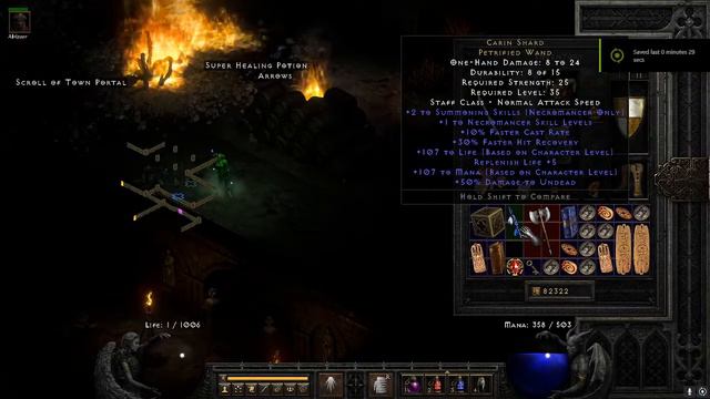 85 Blizz Sorc MFing CAN WE PULL A SOJ? 150 Andariel runs!