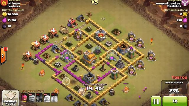 Героическая оборона Hitman от neemefuentes клан Drakitos смотреть онлайн